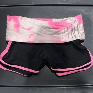PINK Pink Tye-Dye Shorts